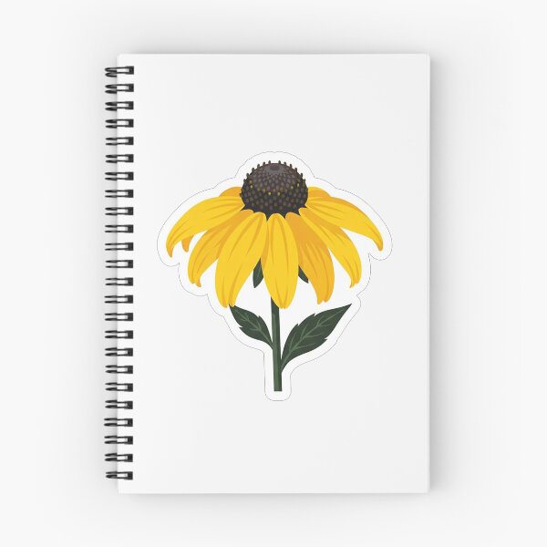 Item preview, Bright Yellow Coneflower Botanical Illustration Gift designed and sold by Owcomm.