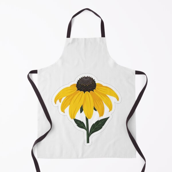 Item preview, Bright Yellow Coneflower Botanical Illustration Gift designed and sold by Owcomm.