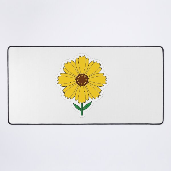 Item preview, Bright Yellow Summer Sunflower Blossom Illustration designed and sold by Owcomm.