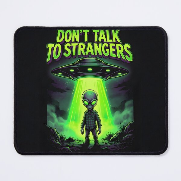 Item preview, Radioactive Neon Green Alien Farmer Sci-Fi Art designed and sold by AeroCodeDesigns.