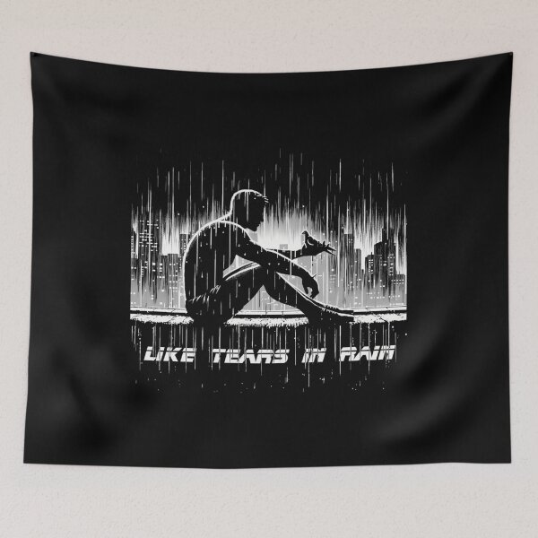 Item preview, Tears In Rain (Gray) designed and sold by EmeldaDavison.