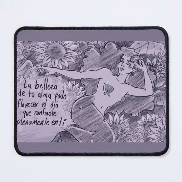 Item preview, Mermaid and sunflower rug designed and sold by Soulcalavera.