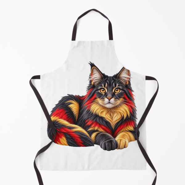 Item preview, German Rex Cat Black Red Gold Art designed and sold by GraffiCity.
