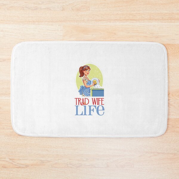 Item preview, Trad Wife Life (on White) designed and sold by PawsitiveMum3.