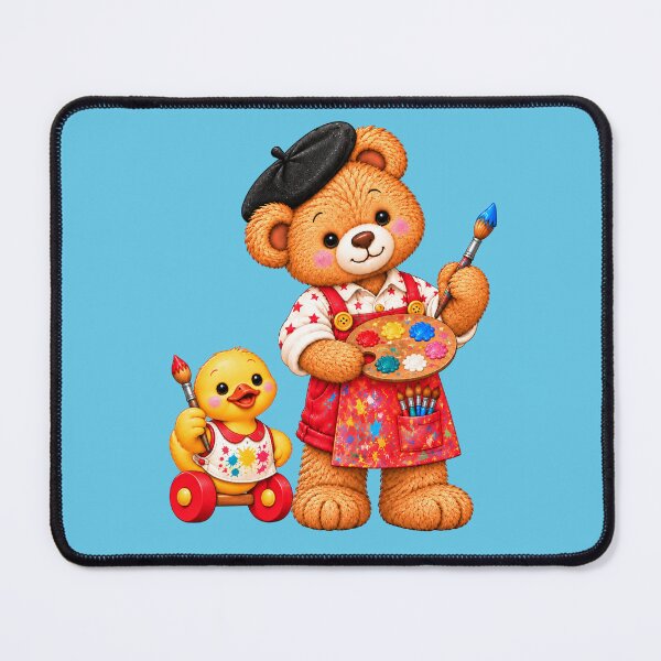 Item preview, Nono & Ducky – Little Artists designed and sold by JessouArt.