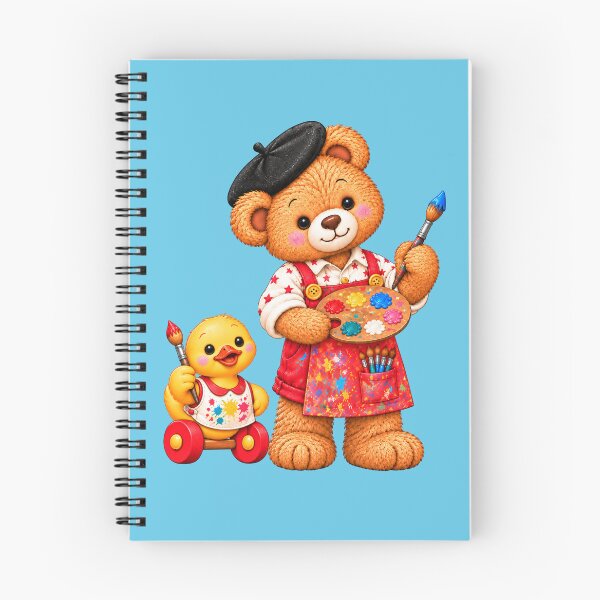 Item preview, Nono & Ducky – Little Artists designed and sold by JessouArt.