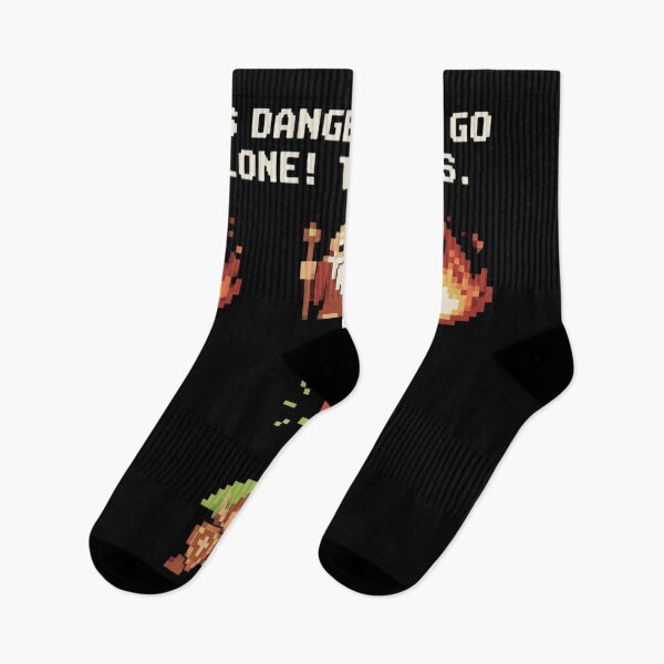 Item preview, Dangerous To Go Alone Retro designed and sold by celinamnxngol.