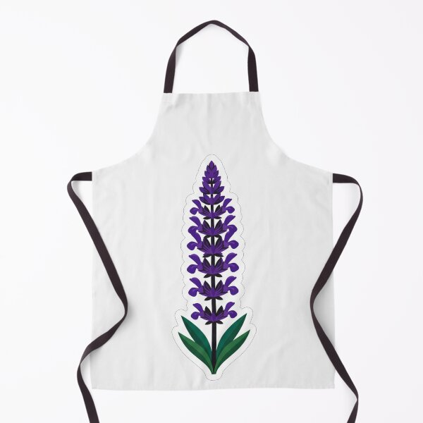 Item preview, Beautiful Purple Floral Botanical Illustration Gift designed and sold by Owcomm.