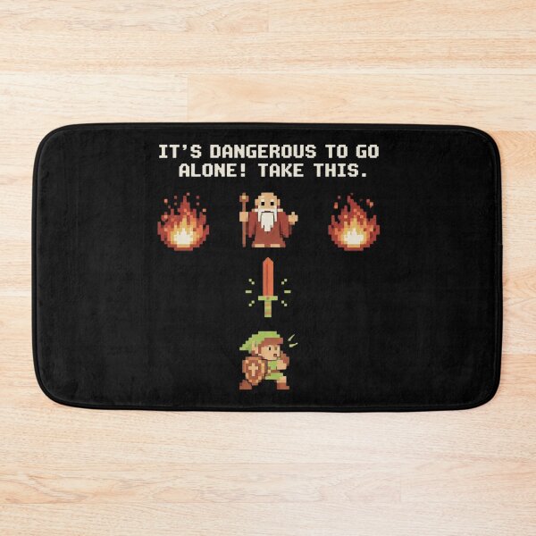 Item preview, Dangerous To Go Alone Retro designed and sold by celinamnxngol.