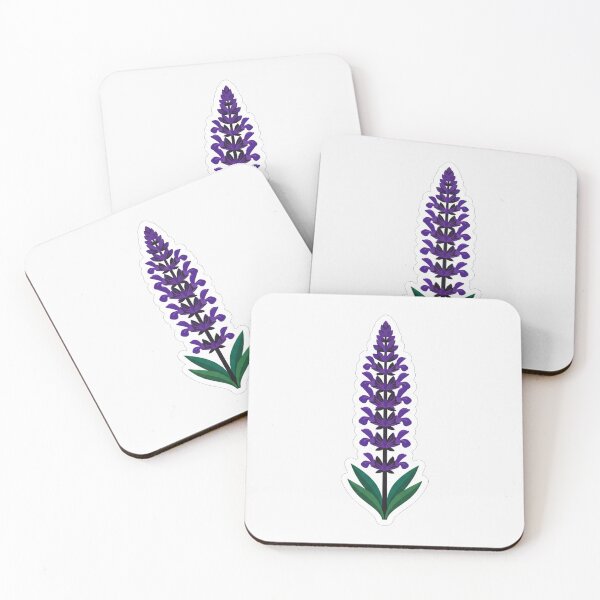 Item preview, Beautiful Purple Floral Botanical Illustration Gift designed and sold by Owcomm.