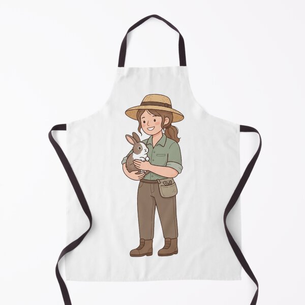 Item preview, Zookeeper Holding A Rabbit designed and sold by eduardoroa22.