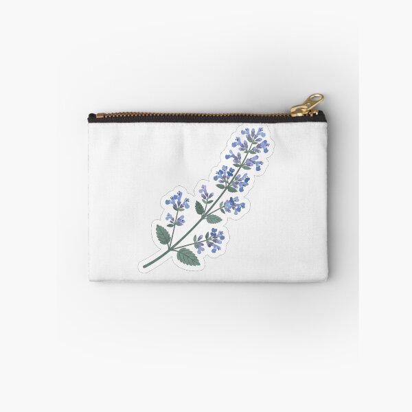 Item preview, Beautiful Blue Catnip Herb Floral Illustration designed and sold by Owcomm.
