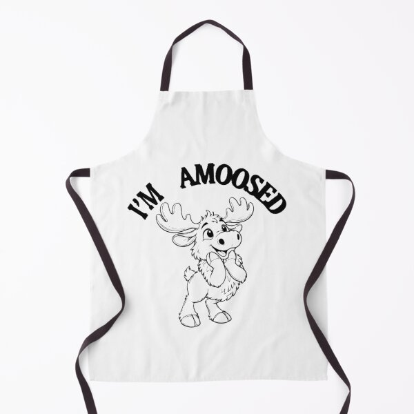 Item preview, B&W I'm aMOOSEd designed and sold by Carol-arts-.