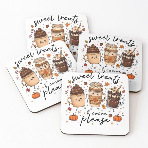 Item preview, Cozy Cocoa Coffee Fall Sweet Treats Autumn Doodle designed and sold by JessArty ⭐⭐⭐⭐⭐.