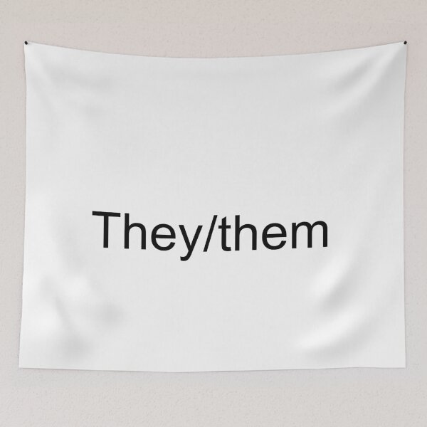 Item preview, Pronouns - They/them designed and sold by AYTFA.
