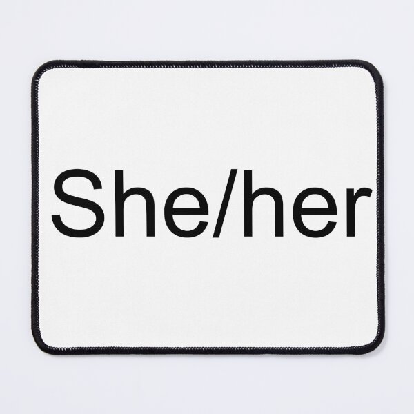 Item preview, Pronouns - She/her designed and sold by AYTFA.