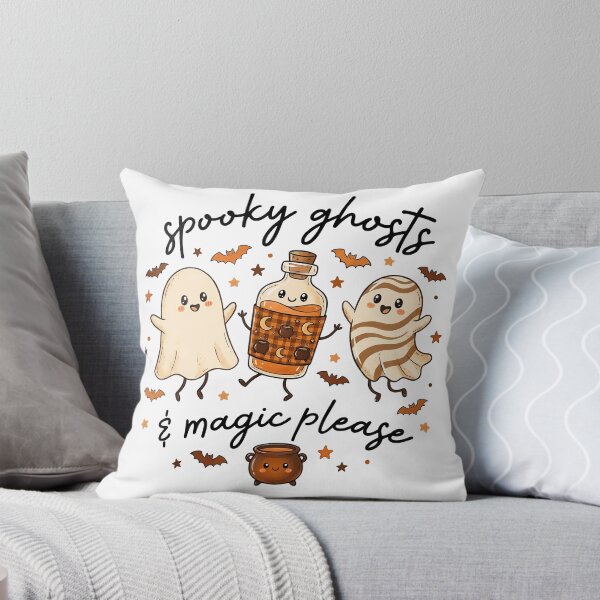 Item preview, Spooky Ghost Coffee Latte Cute Halloween Fall Doodle designed and sold by JessArty ⭐⭐⭐⭐⭐.
