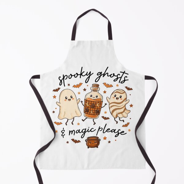Item preview, Spooky Ghost Coffee Latte Cute Halloween Fall Doodle designed and sold by JessArty ⭐⭐⭐⭐⭐.