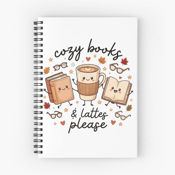 Item preview, Cozy Fall Coffee Latte Book Lover Autumn Doodle designed and sold by JessArty ⭐⭐⭐⭐⭐.