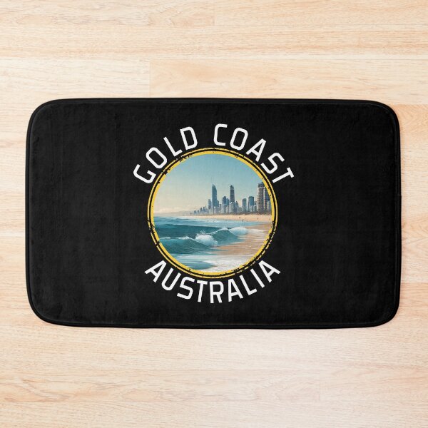 Item preview, Gold Coast - Australia (with White Lettering) designed and sold by VelvetRoom.