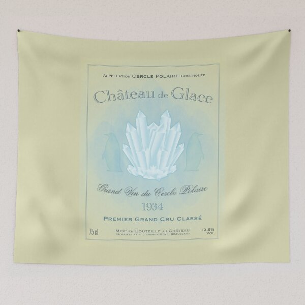 Item preview, Château de Glace Wine Label designed and sold by travelwitheric.