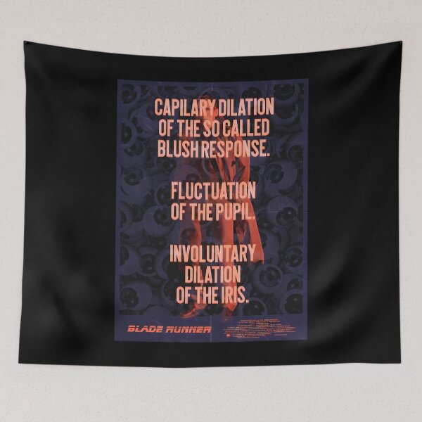 Aperçu de l'œuvre Blade Runner Voight-Kampff Poster créée et vendue par EmeldaDavison.