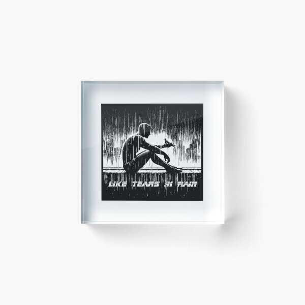 Item preview, Tears In Rain (Black) designed and sold by EmeldaDavison.