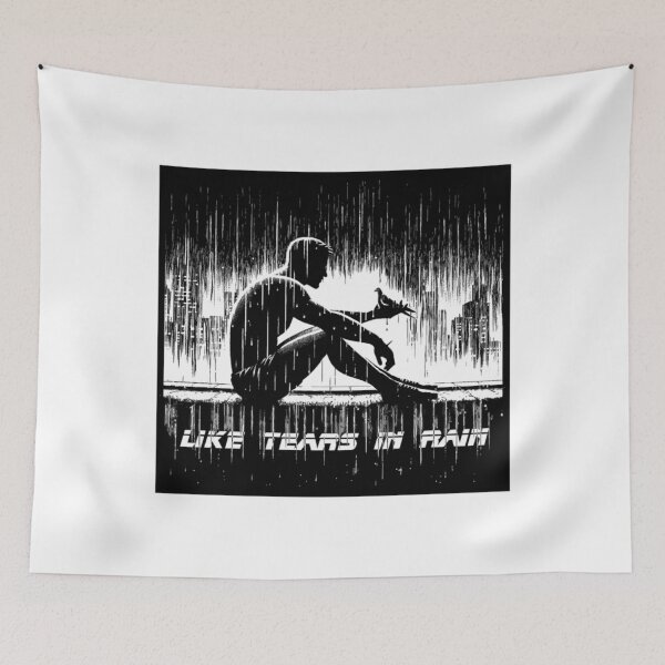 Item preview, Tears In Rain (Black) designed and sold by EmeldaDavison.