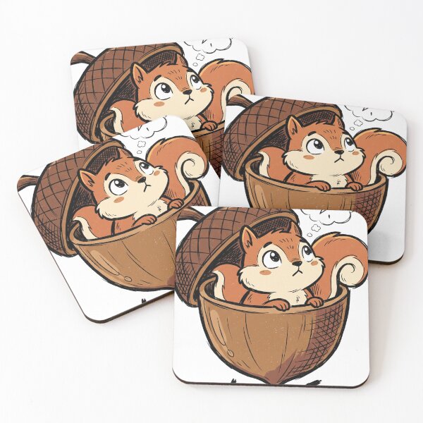 Item preview, Cute Squirrel Acorn Basket Autumn designed and sold by NzrProcreate.