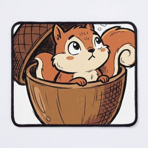 Item preview, Cute Squirrel Acorn Basket Autumn designed and sold by NzrProcreate.
