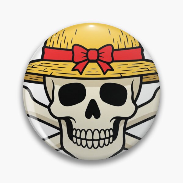 Item preview, Straw Hat Pirate Skull designed and sold by BigBarts11.