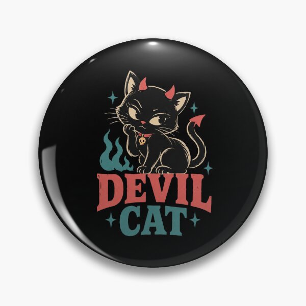 Artikelvorschau, Devil Cat Retro entworfen und verkauft von ChanelHowell.