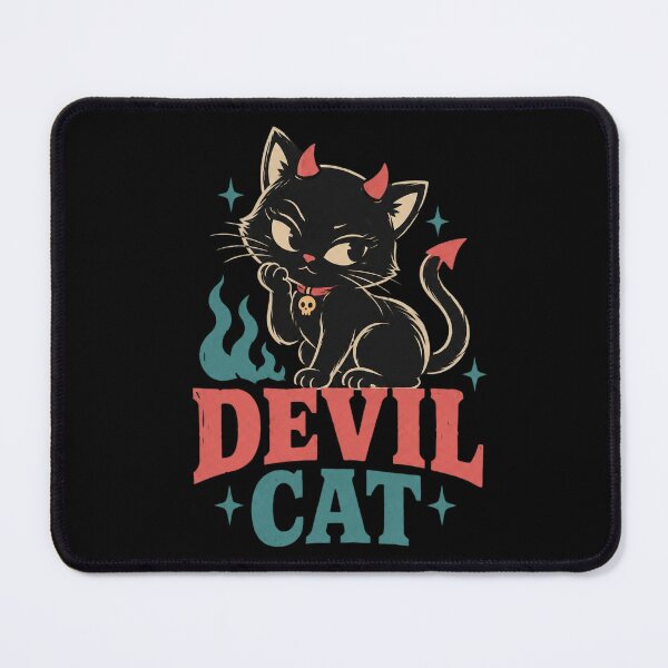 Item preview, Devil Cat Retro designed and sold by ChanelHowell.