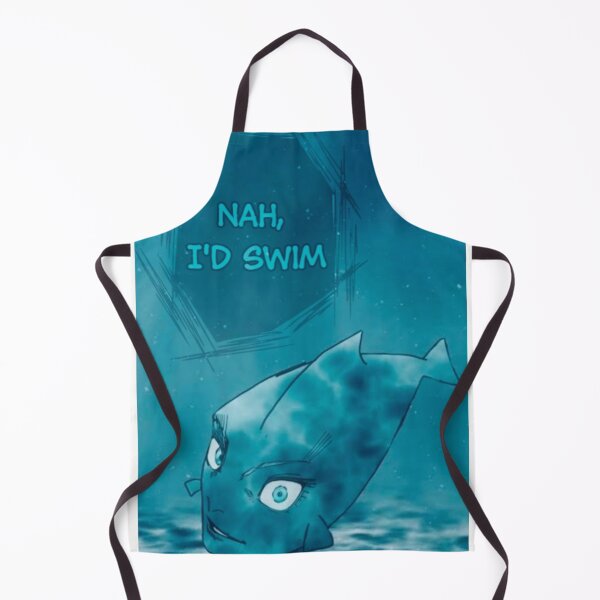 Item preview, Nah, I'd swim - Lobotomy Kaisen designed and sold by Waste Brain.