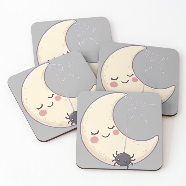 Item preview, Spider Hanging From a Crescent Moon designed and sold by Ghost on Toast.