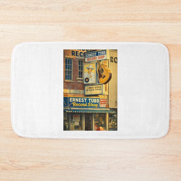 Item preview, Ernest Tubb Vintage Record Shop Painting Poster  designed and sold by Halifaxartguy.