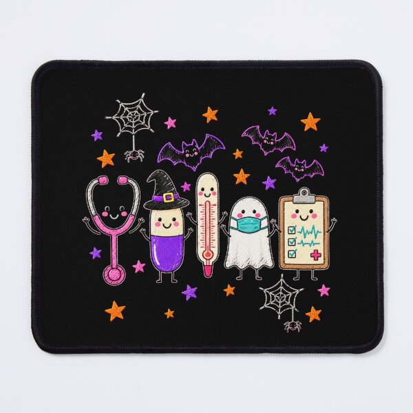 Item preview, Cute Halloween Medical Squad Stethoscope Ghost Healthcare Art designed and sold by hamadacolonel.