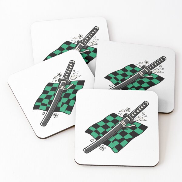 Item preview, Demon Hunter Katana and Checkered Fabric designed and sold by BigBarts11.