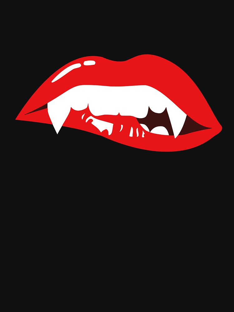 vampire lips shirt