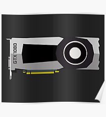 Minimal GTX 1080 Poster