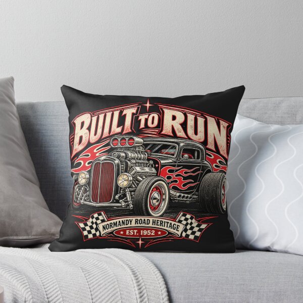 Item preview, Built to Run – Vintage Hot Rod Drawing designed and sold by Normandy Road Heritage™ - Vintage Garage Art.