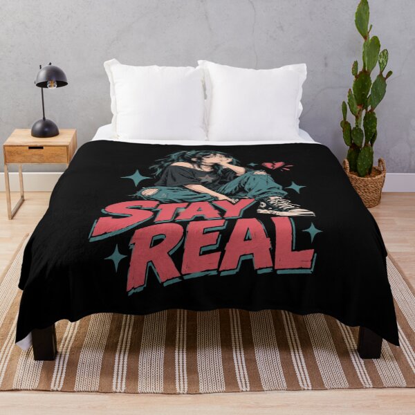 Item preview, Stay Real Anime Girl designed and sold by ChanelHowell.
