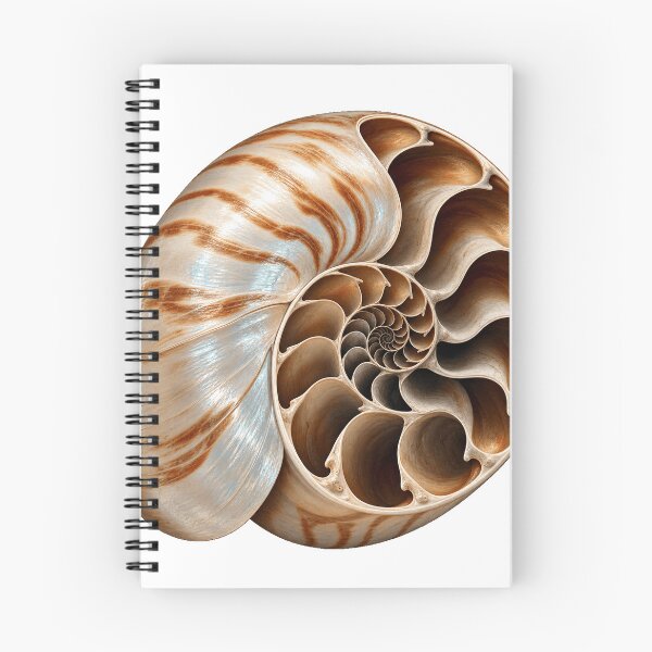 Item preview, Nautilus Spiral Fibonacci Ocean Art designed and sold by ROVVI.