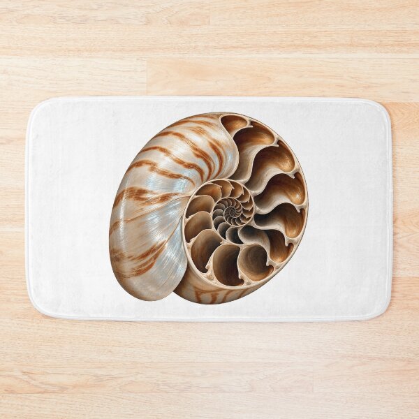 Item preview, Nautilus Spiral Fibonacci Ocean Art designed and sold by GraffiCity.