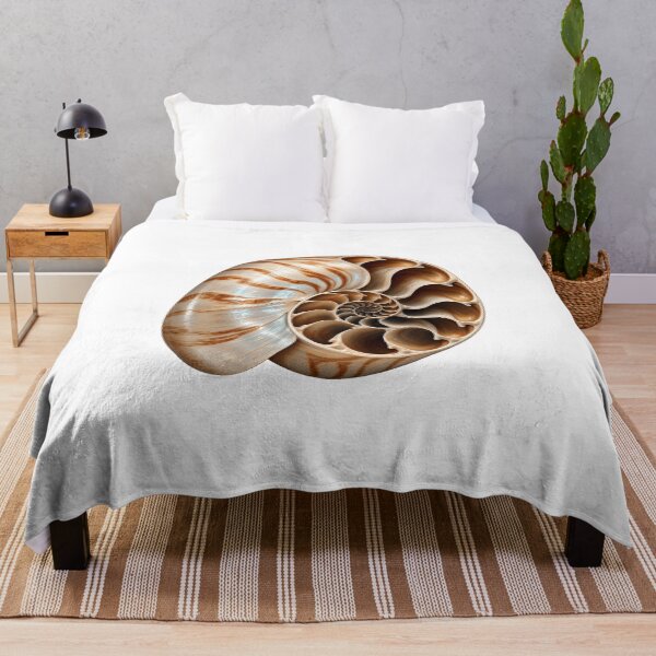 Item preview, Nautilus Spiral Fibonacci Ocean Art designed and sold by GraffiCity.