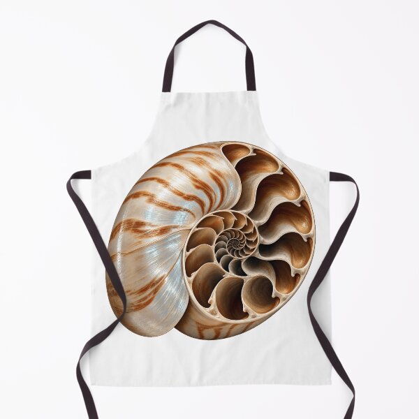 Item preview, Nautilus Spiral Fibonacci Ocean Art designed and sold by ROVVI.