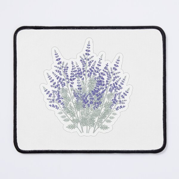 Item preview, Beautiful Purple Lavender Floral Botanical Illustration designed and sold by Owcomm.