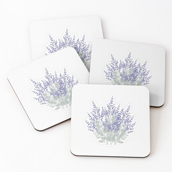 Item preview, Beautiful Purple Lavender Floral Botanical Illustration designed and sold by Owcomm.