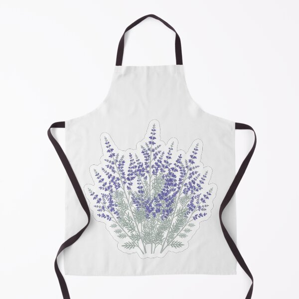 Item preview, Beautiful Purple Lavender Floral Botanical Illustration designed and sold by Owcomm.