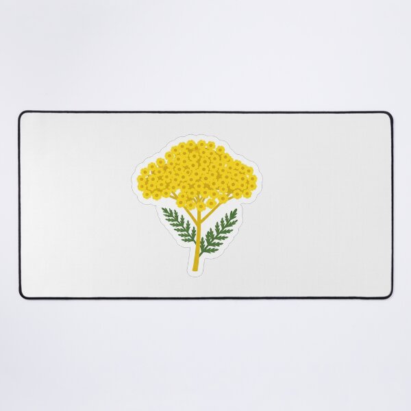 Item preview, Bright Yellow Yarrow Flower Botanical Illustration designed and sold by Owcomm.